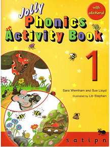 (دوجلدی) (1) Jolly phonics Activity book