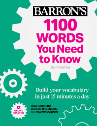  1100barrons Words You Need To Know