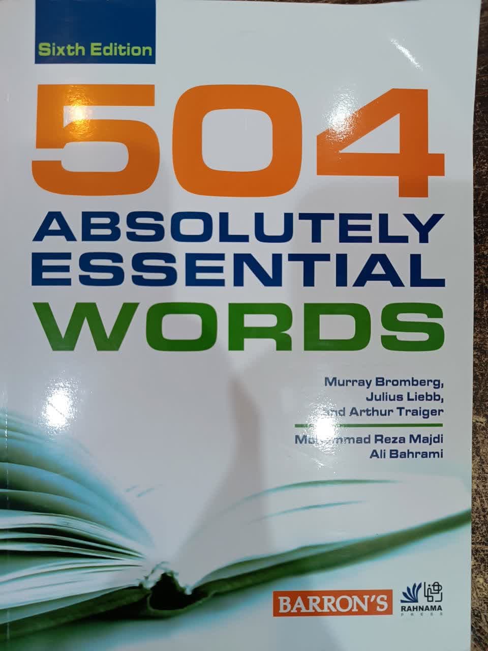 (همراه با ترجمه فارسی ویراست ششم) 504Absolutely Essential Words  